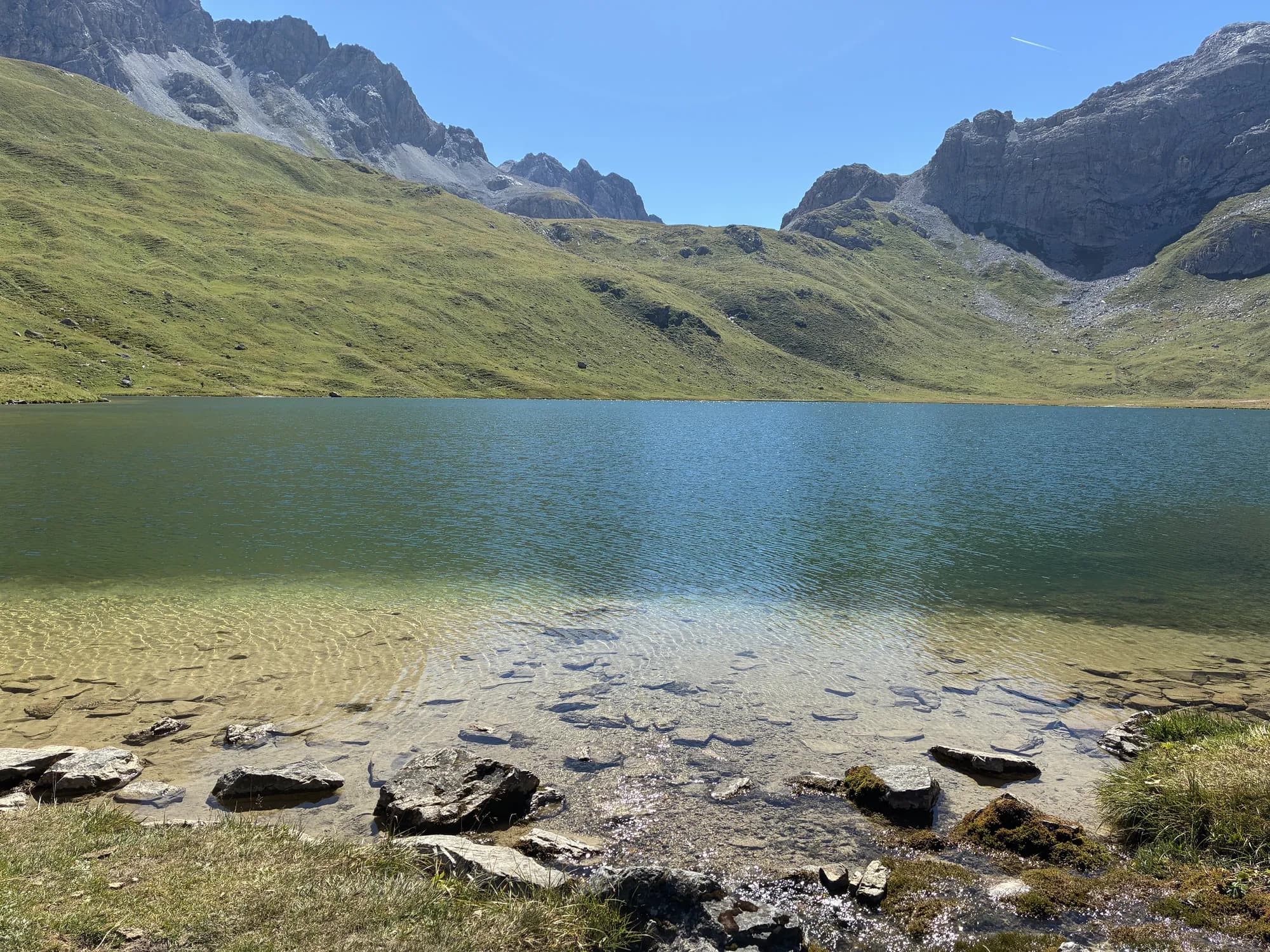 Alpage et sommets de la vallée du Ponthurin en été