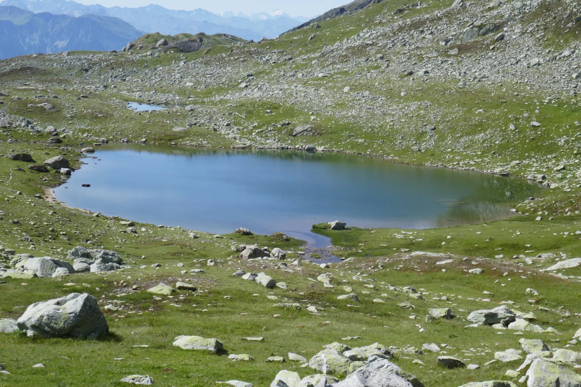 Lac d'altitude de la vallée du Ponthurin